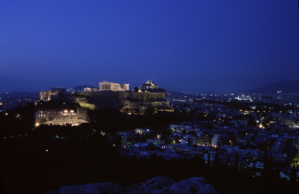 Athen zur Abendstunde