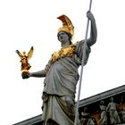 Athene vor dem Parlament in Wien