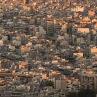 Athènes vue du Mont Lycabette au coucher du soleil (2)