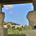 Athens Acient agora. the window