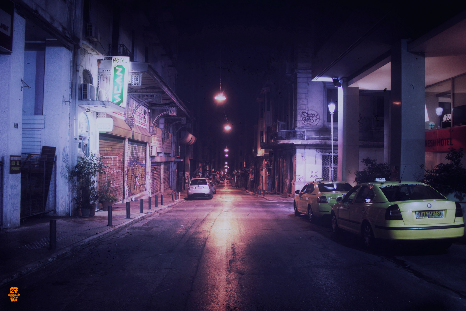 Athens at Night