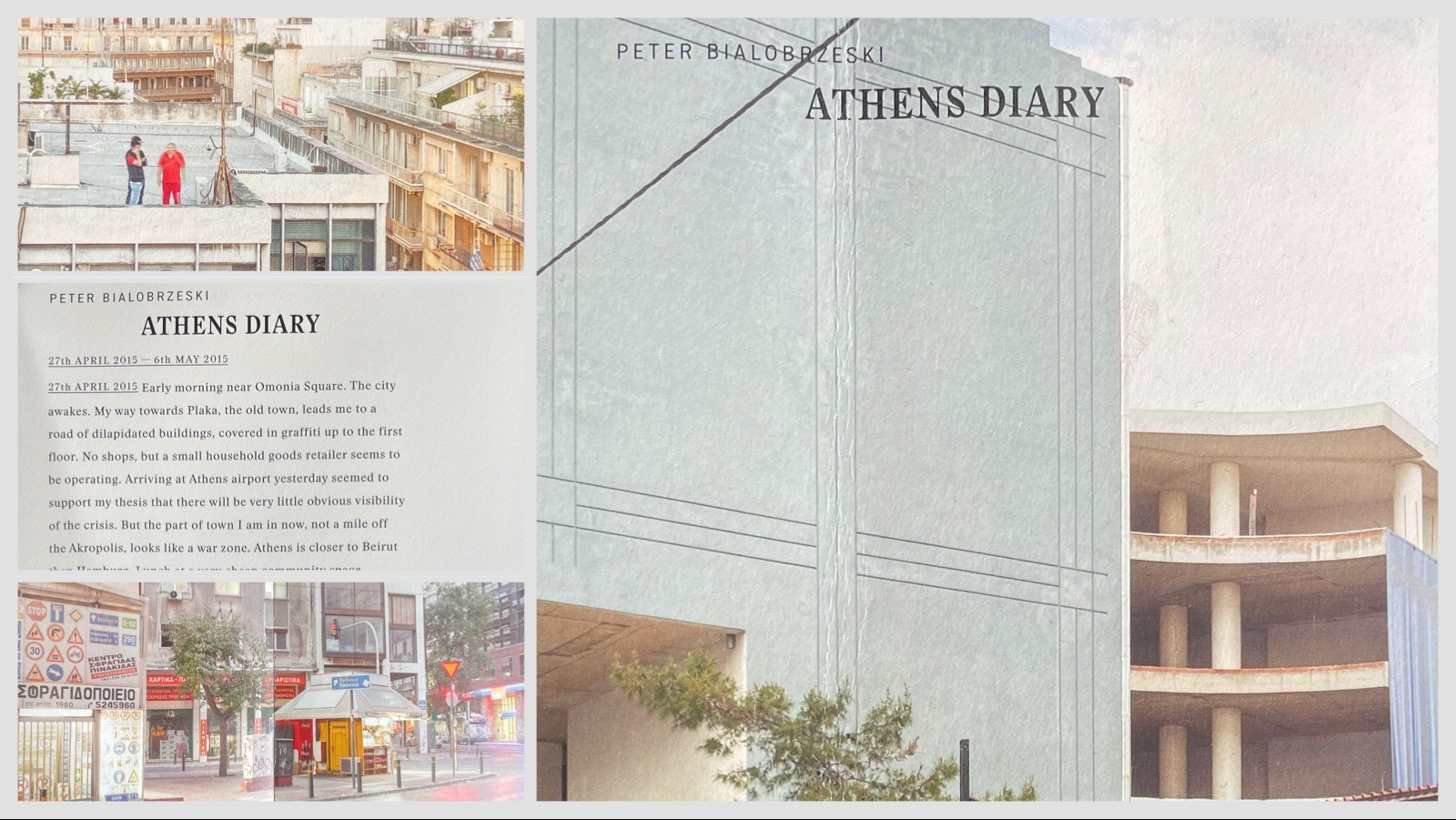 Athens Diary - Peter Bialobrzeski