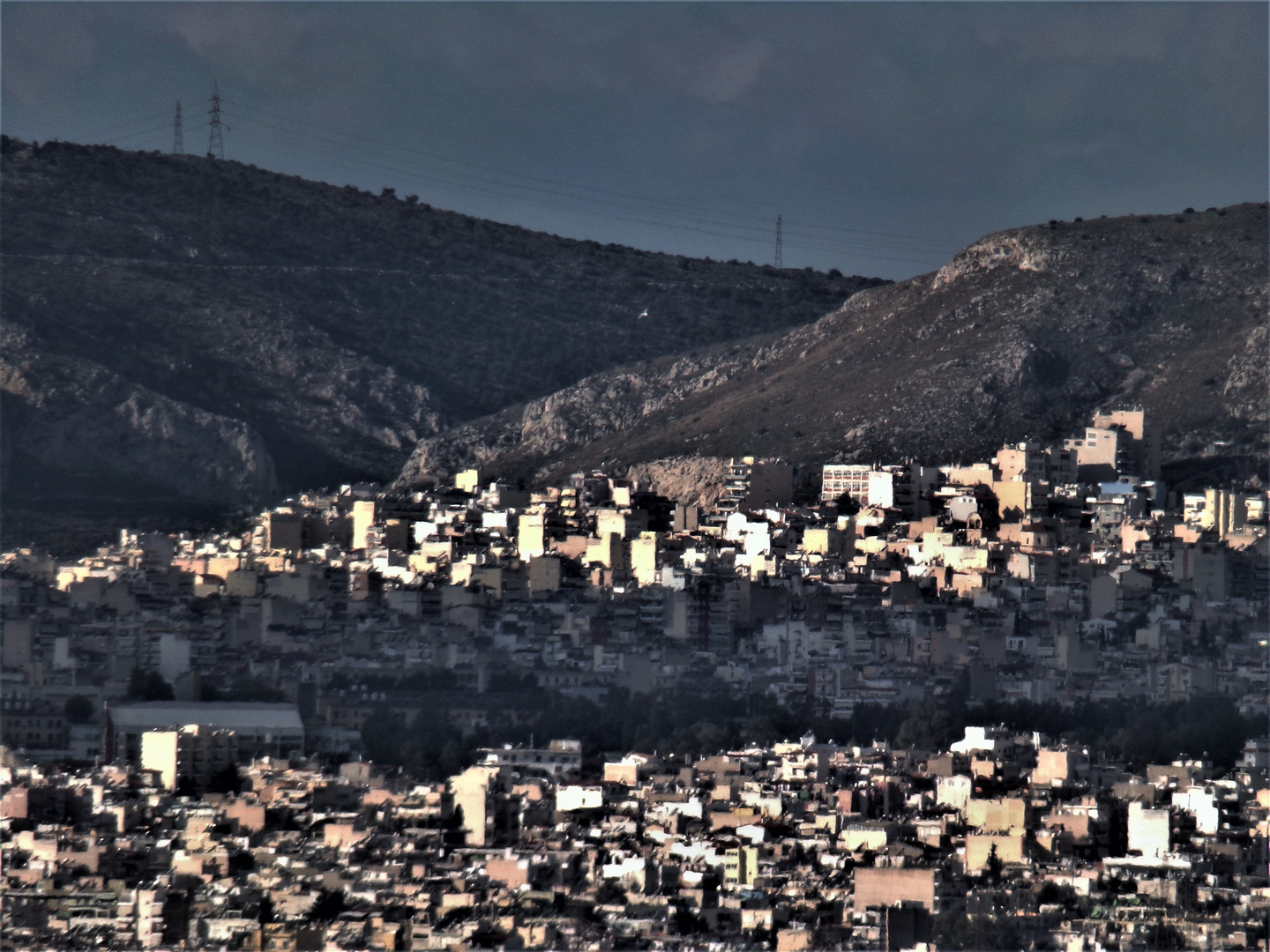 athens greece shade by sky