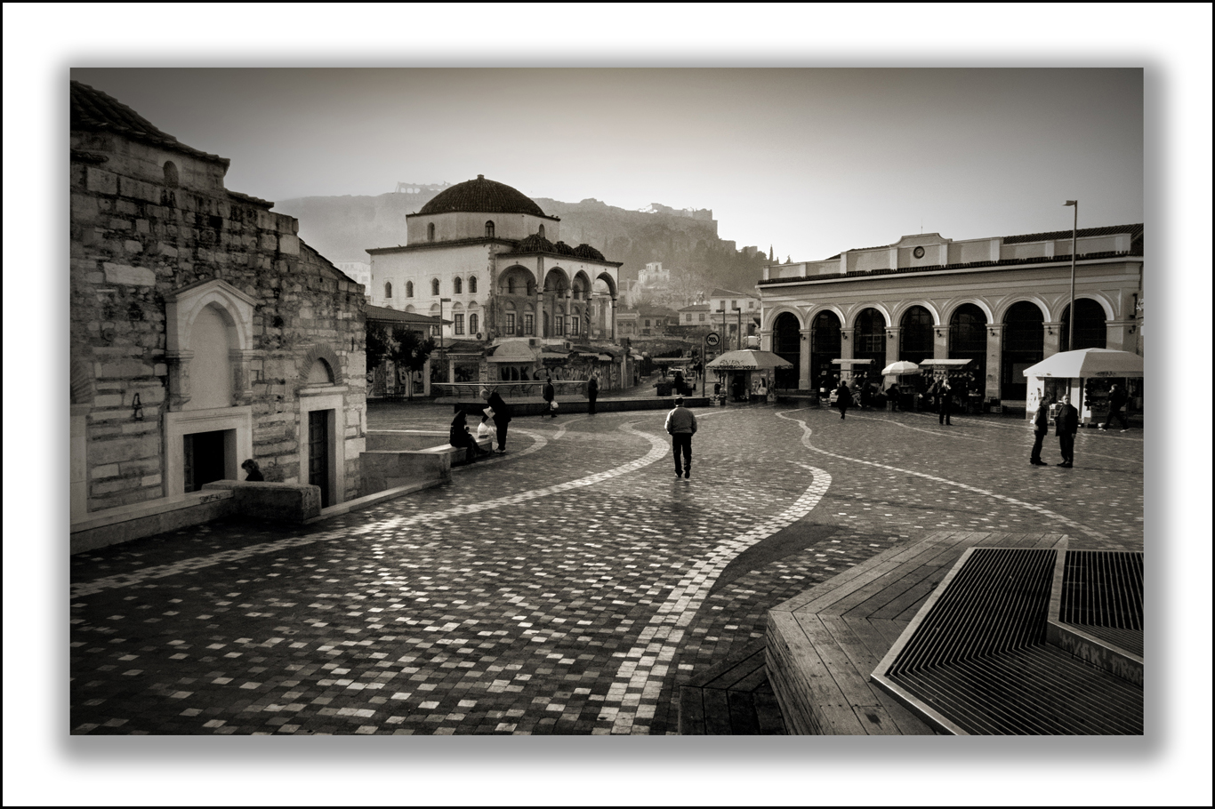 Athens-Monastiraki square