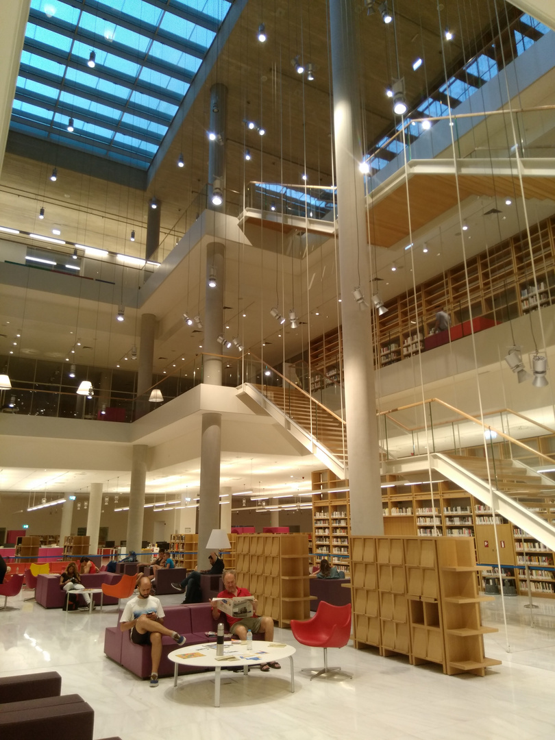 Athens/Atene (1) Biblioteca nazionale greca (1). Architetto Renzo Piano