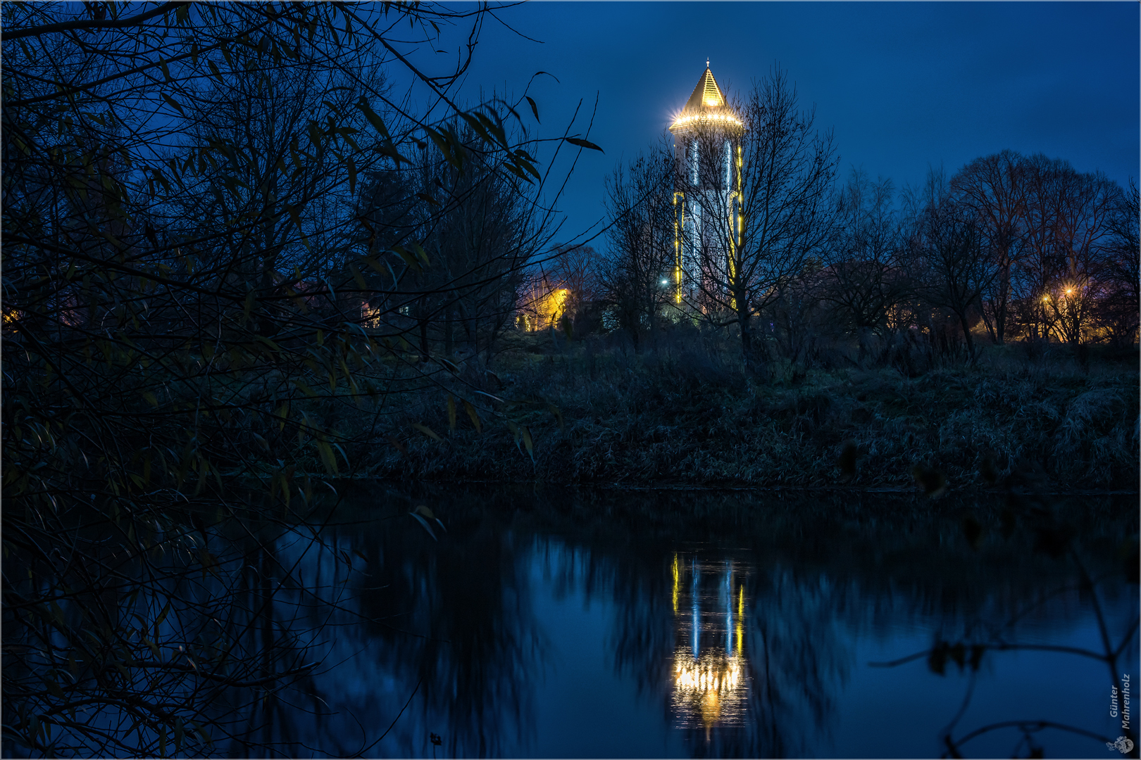 Athensleben, Wasserturm mit Bodewasser