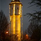 Athensleben, Wasserturm zur Adventszeit (3)