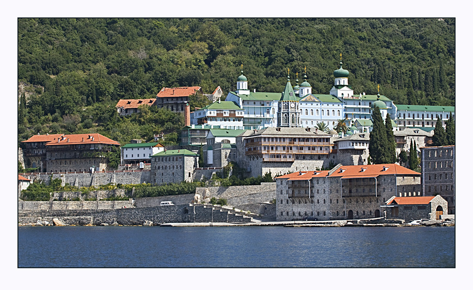 Athos - Kloster Agiou Panteleimonos