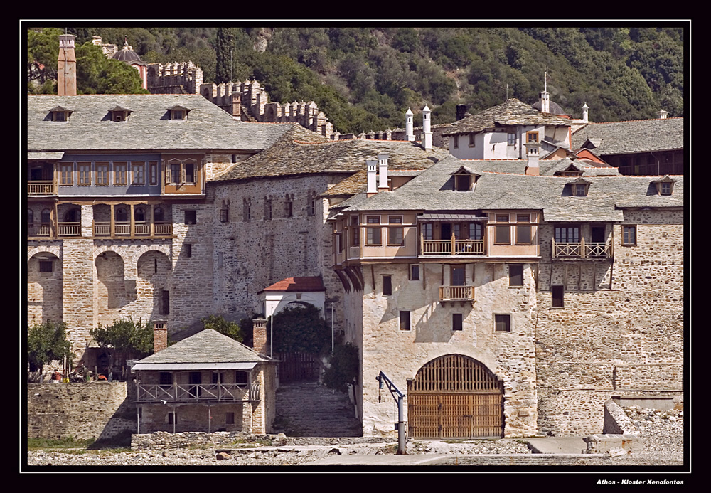 Athos - Kloster Xenofontos