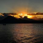 Atitlán-See ...Sonnenuntergang