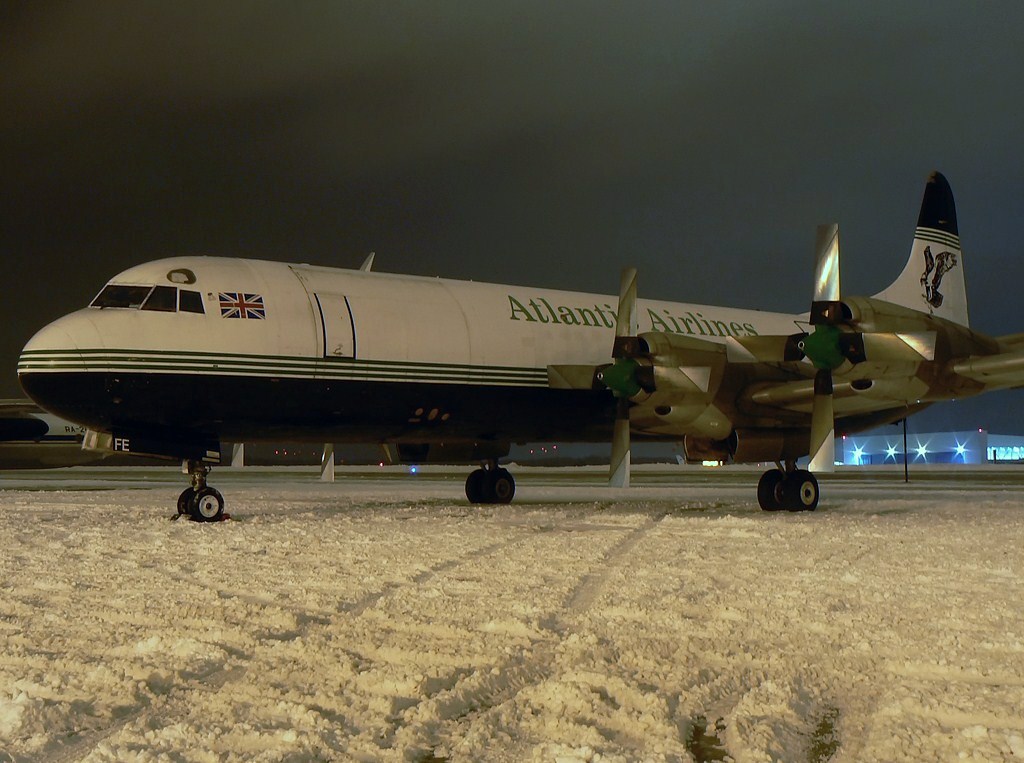 Atlantic Airlines Lockheed L-188 Electra G-LOFE