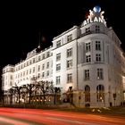 Atlantic Hotel bei Nacht