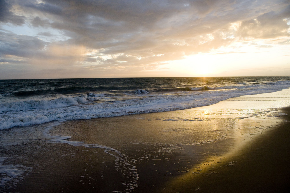 atlantik, abendstimmung