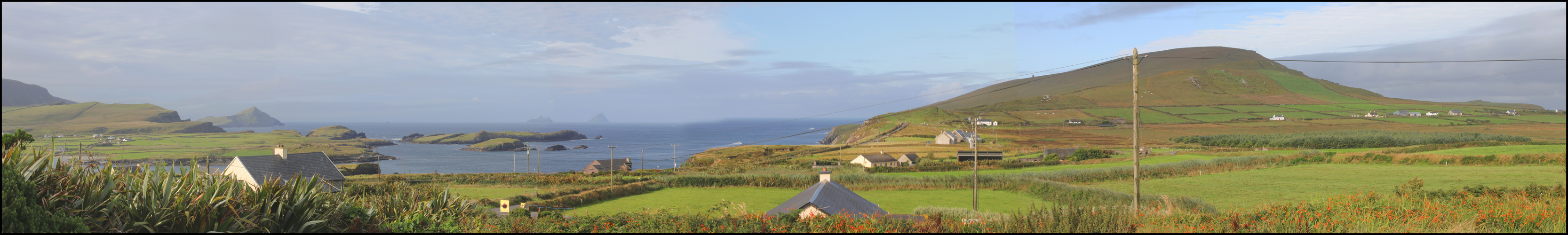 Atlantik View mit den Skelligs