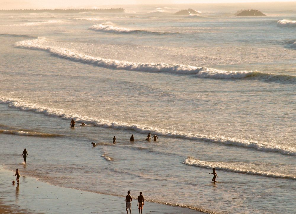 Atlantikbadefreuden in Agadir