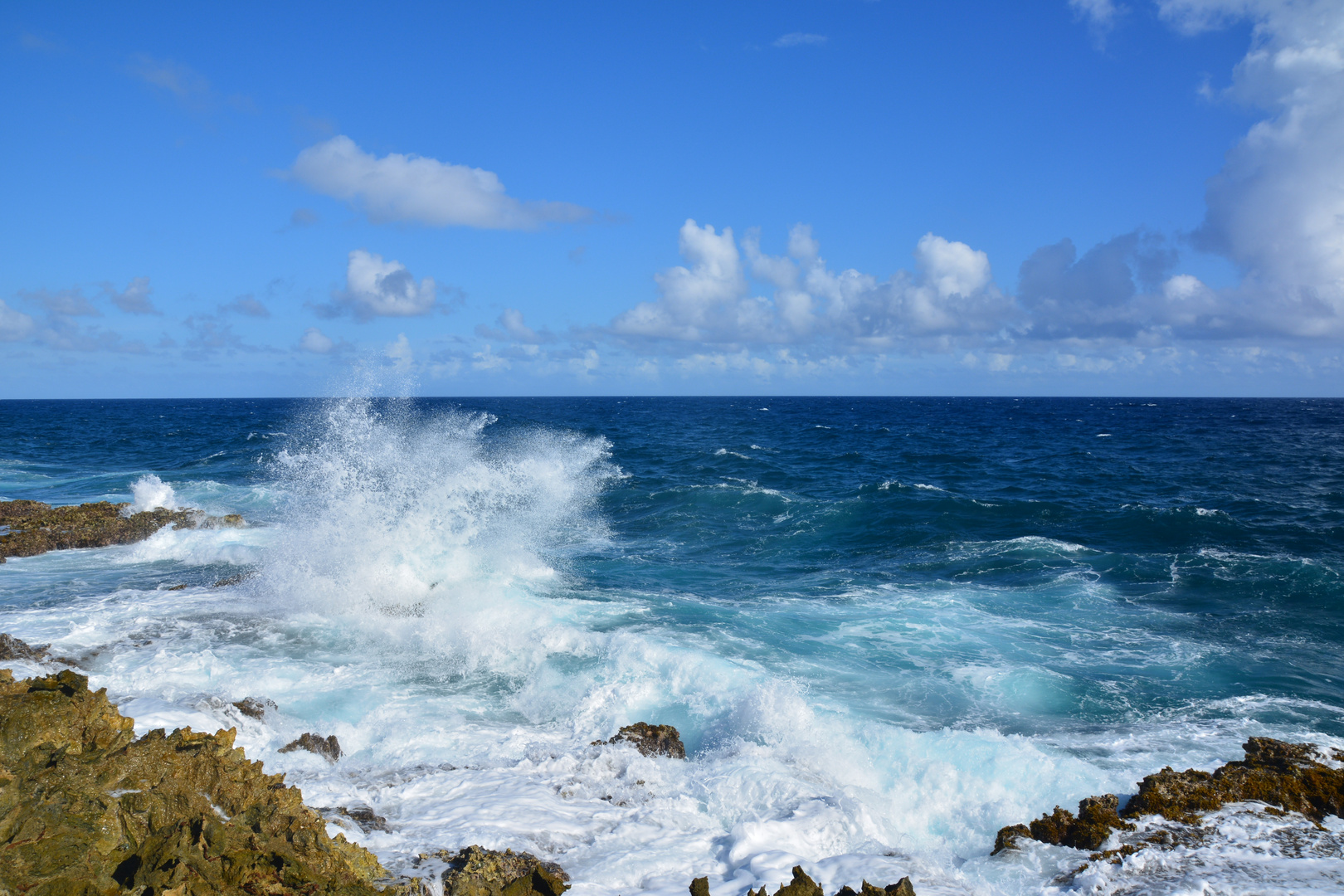 Atlantikküste auf Aruba