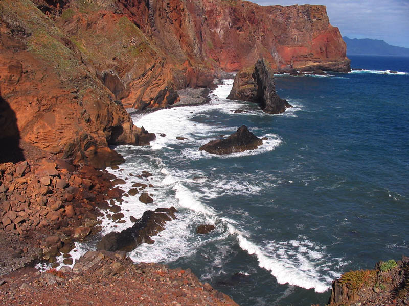 Atlantikküste in Madeira