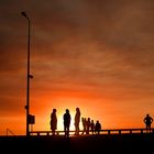 Atlantikküste Portugal bei Sonnenuntergang