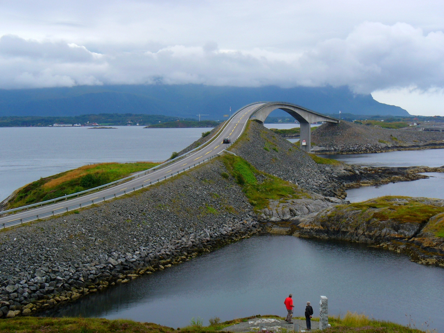 Atlantikstraße in Norwegen