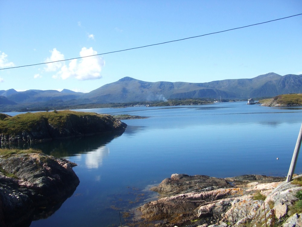 Atlantikstrasse - Norwegen bei Kaiserwetter