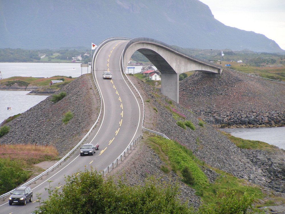 Atlantikstraße von Norwegen