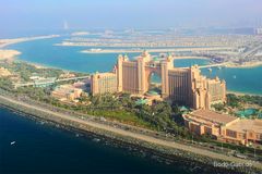 Atlantis, Palme und Burj al Arab