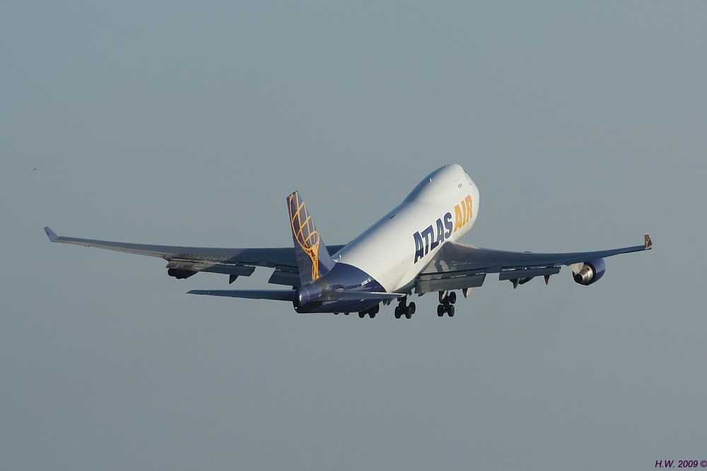 ATLAS AIR, B747-48EF/SCD, Reg: N419MC