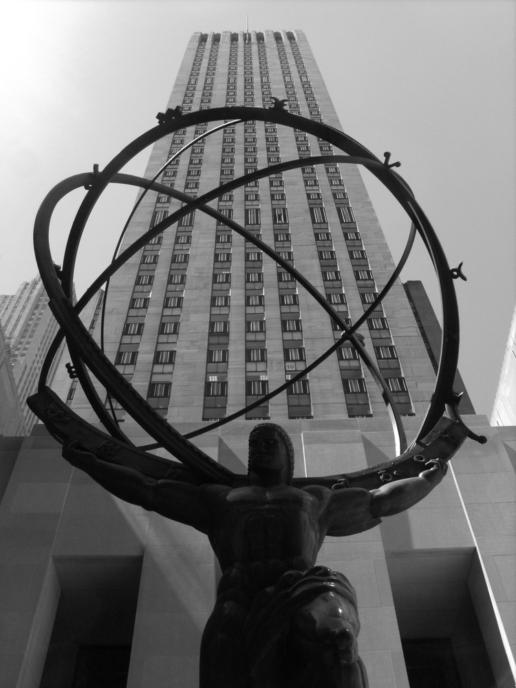 Atlas vor dem Rockefeller Center