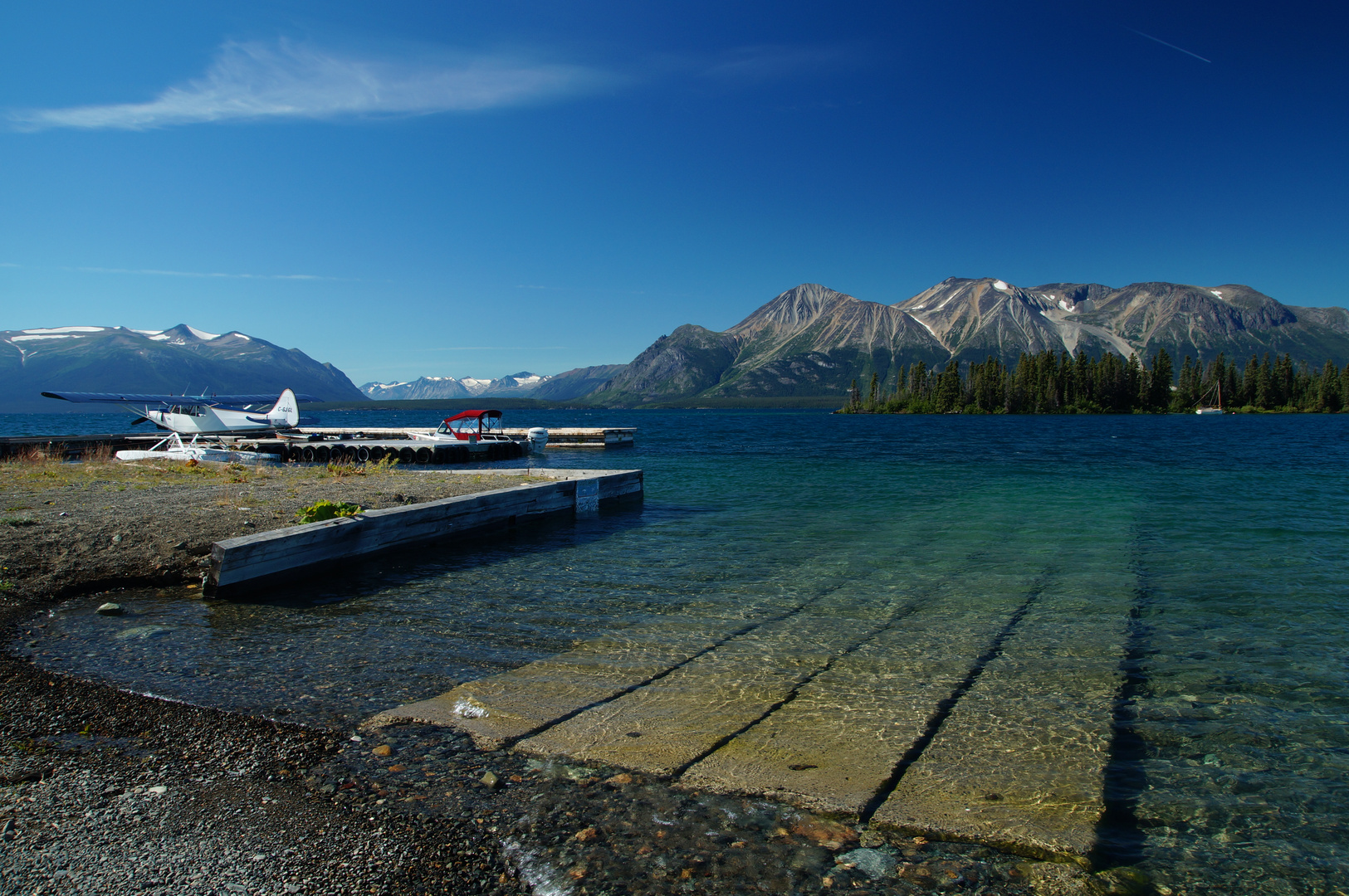 Atlin Lake, British Columbia, Canada