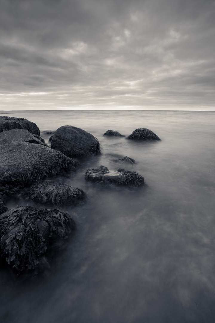 Atmoshpärischer Abend an der Ostsee