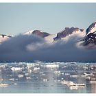 atmosphärische Wellen auf Spitzbergen