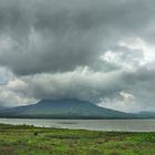 Atmospheric weather over the Danau Batur