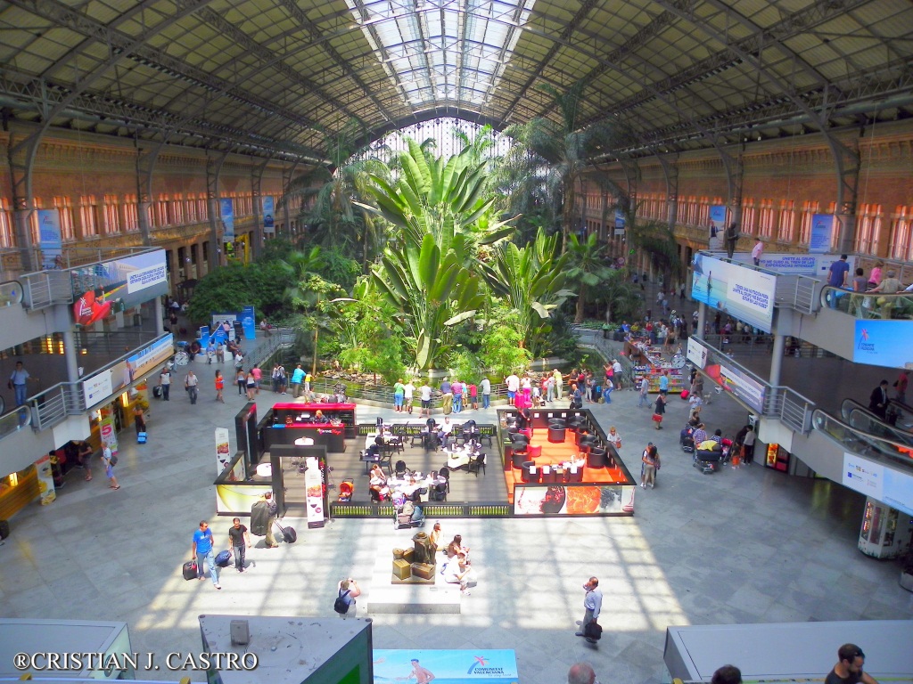 ATOCHA TRAIN STATION IN MADRID