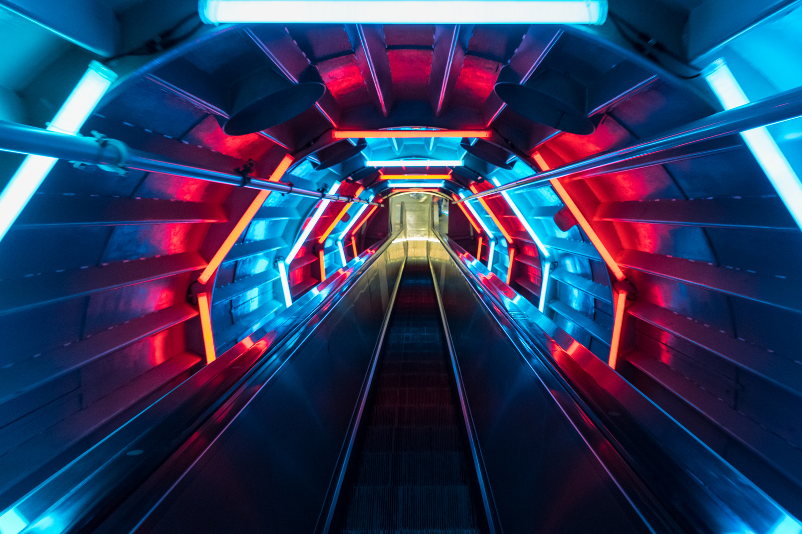 Atomium Exit-lightshow