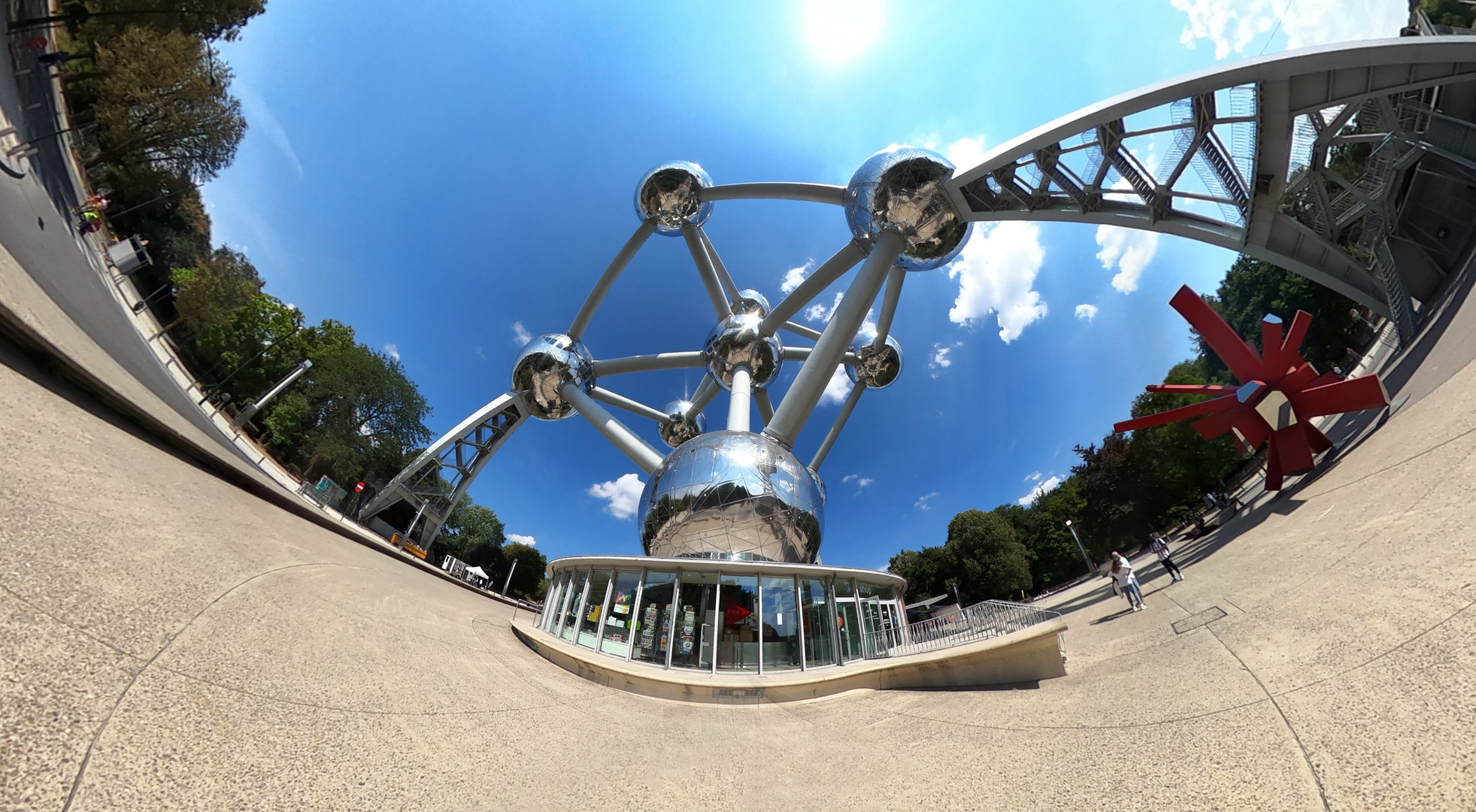 Atomium im belgischen Brüssel