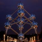 Atomium in der blauen Stunde