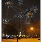 Atomium, in the snow.