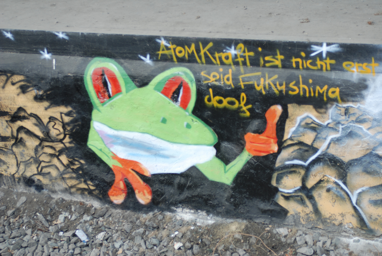 Atomkraftfrosch