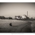 Atomkraftwerk am Elbstrand