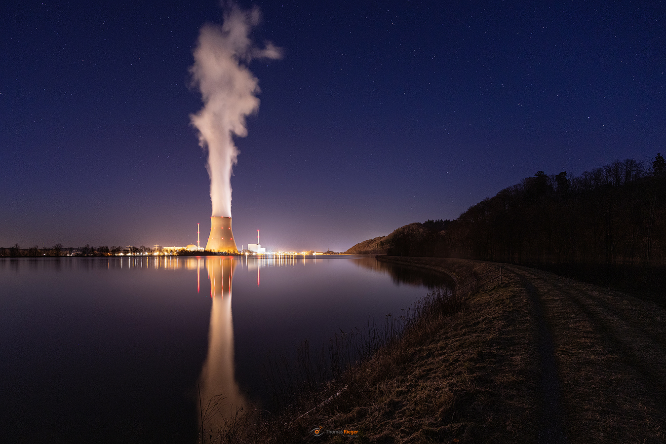 Atomkraftwerk Isar2 bei Landshut