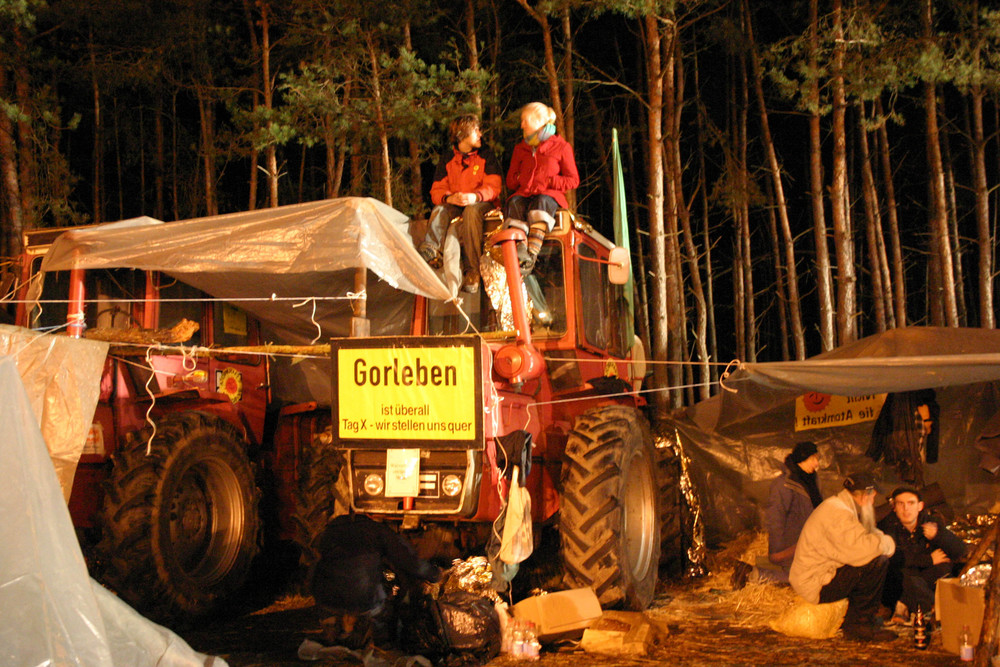 Atommülltransport nach Gorleben 2008