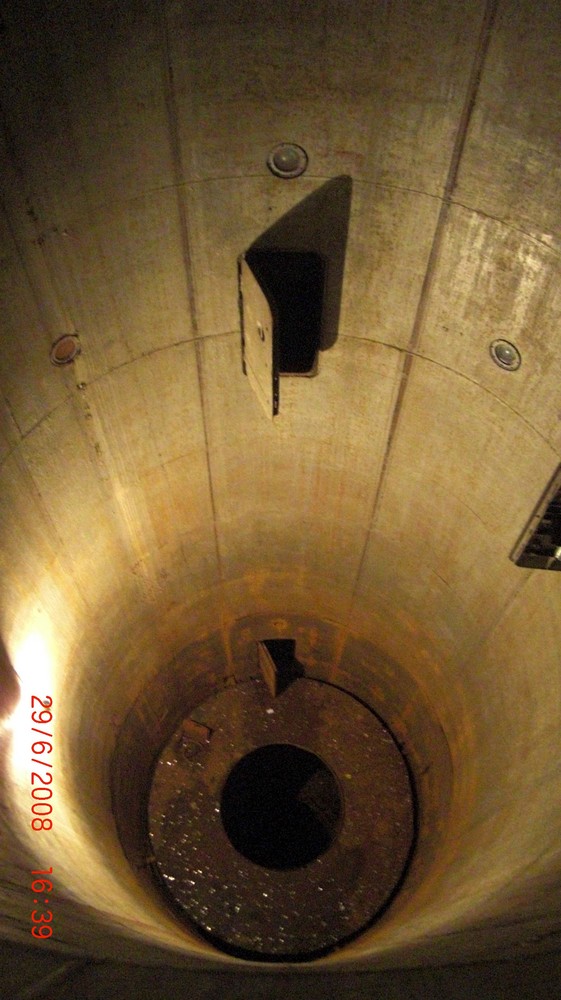 Atomraketensilo SS-5 oder 4(???) ,27 Meter tief,Litauen