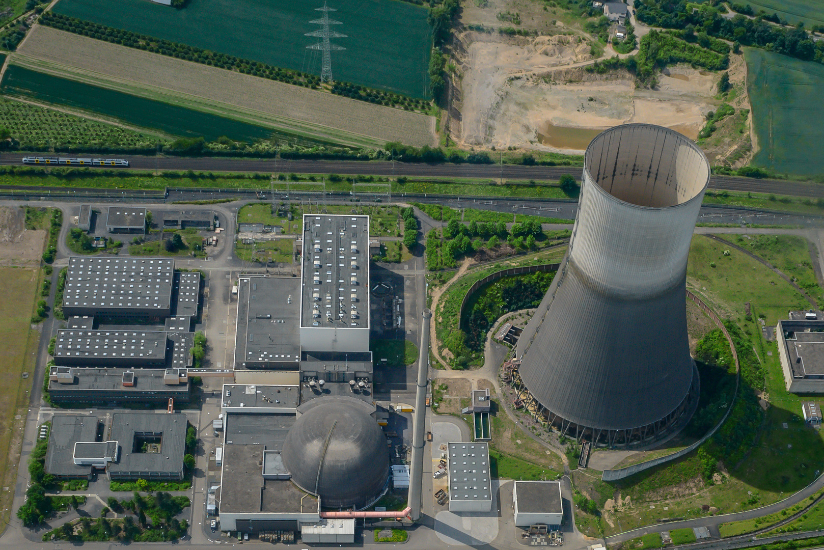 Atomruine Kernkraftwerk Mülheim Kärlich