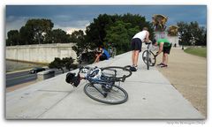 Atop the Watergate Steps