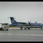 ATR-42 Flughafen Haugesund