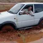 Atrapado en el barro