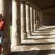 Atrium der Badeanstalt im antiken Pompeji