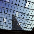 Atrium townhall Leiden Holland