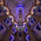 Atrium vom 7-Sterne Hotel Burj AlArab