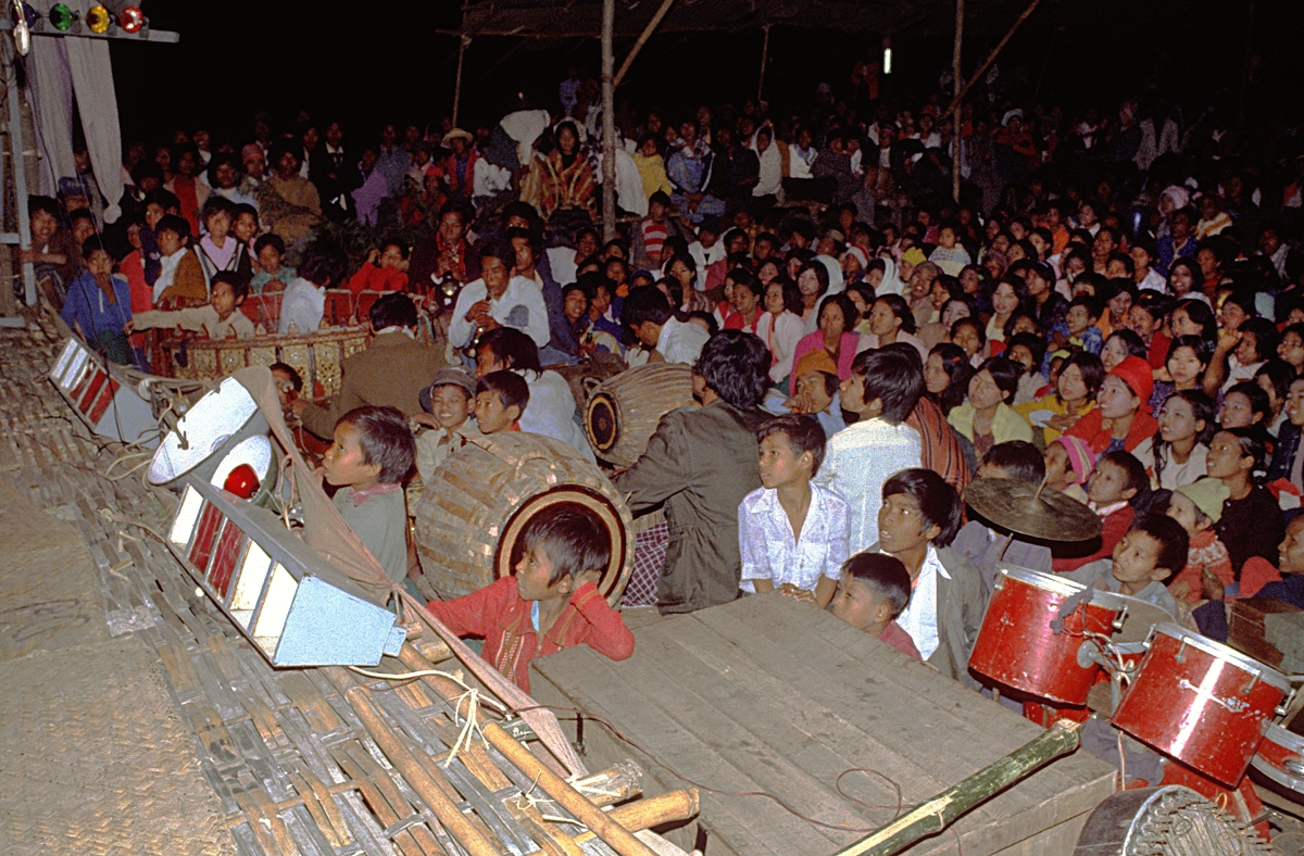 Attended audience in the theatre